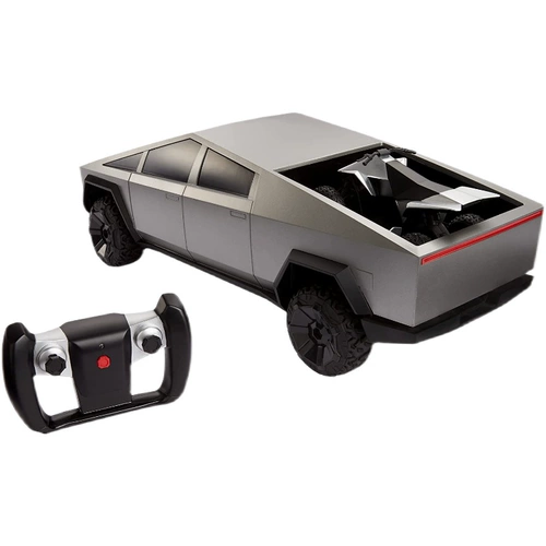 Хот вилс, тесла, беспроводной грузовик, игрушка, гоночный автомобиль, США, масштаб 1:10, дистанционное управление
