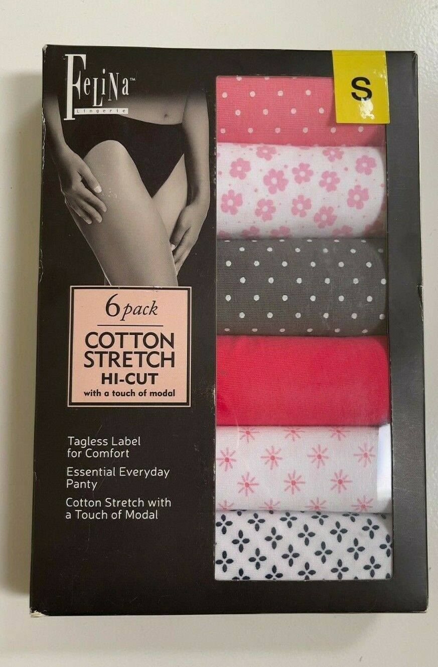 American Felina modal women's pure cotton seamless breathable underwear multi-stripe briefs multicolor