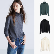 Spot US buy back madewell whisper cotton turtleneck turtleneck multicolor thin sweater