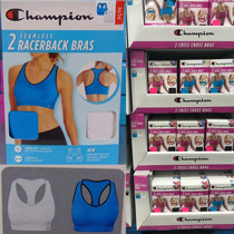 USA Champion Women Sports Vest Sports Bra Two Piece Breathable Comfortable Quick Dry