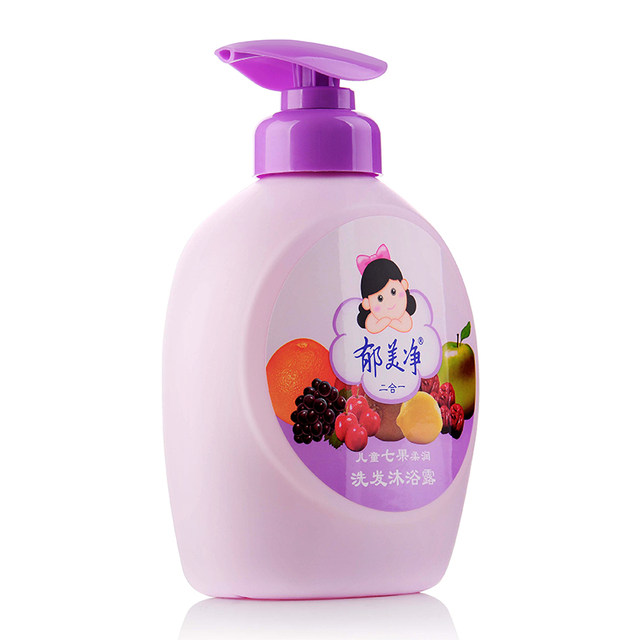 Yumeijing Qiguo Shampoo and Shower Gel 2-in-1 550g ແຊມພູລ້າງໜ້າເດັກແລະເດັກອ່ອນໆສຳລັບອາບນໍ້າ