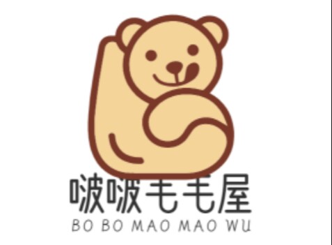 倾甲毛绒文创中心的LOGO
