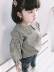 Bé gái phiên bản Hàn Quốc áo sơ mi kẻ sọc nhỏ bé mùa xuân 2019 trẻ em mới nước ngoài cotton dài tay áo sơ mi bé trai xuất khẩu Áo sơ mi