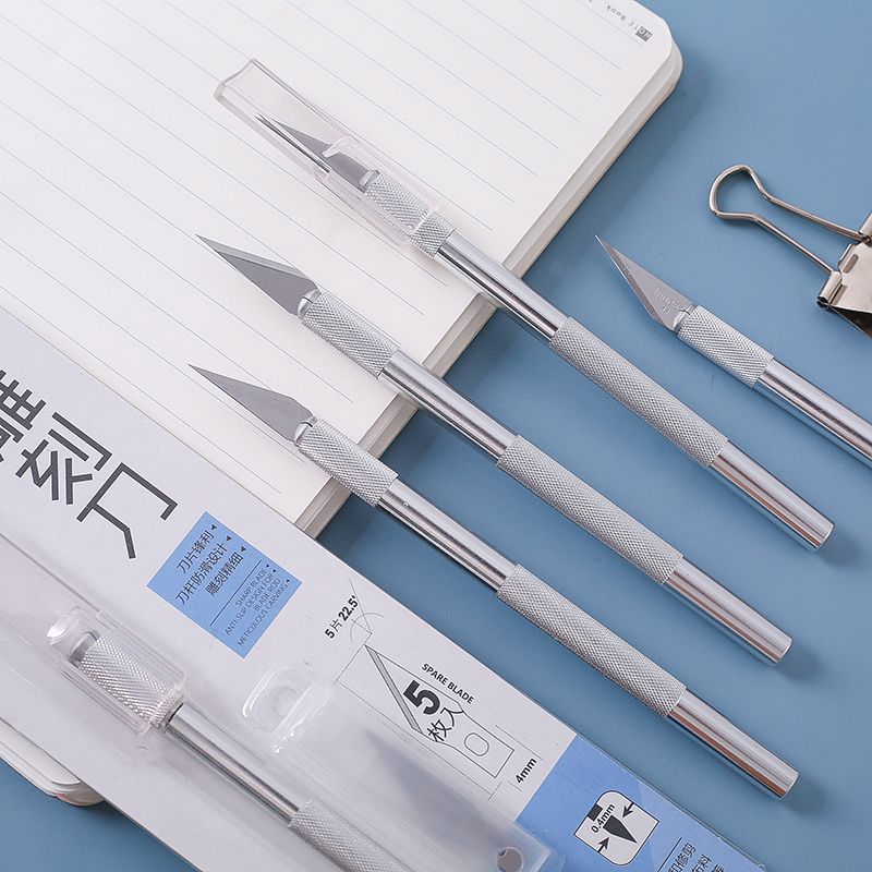 Junesix503 22 5 ° rubber stamp special engraving knife engraving pen knife hand account DIY engraving knife