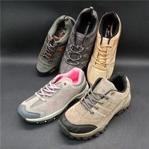 Snow outdoor mens shoes broken code special womens shoes hiking shoes clearance mountaineering running shoes head layer cowhide breathable non-slip shoes