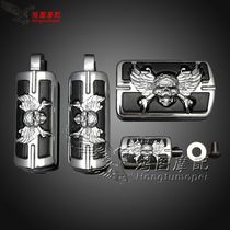 Suitable for Harley 750 XL883 1200 Dana Feizai Road King modified pedal gear lever head brake lever cover