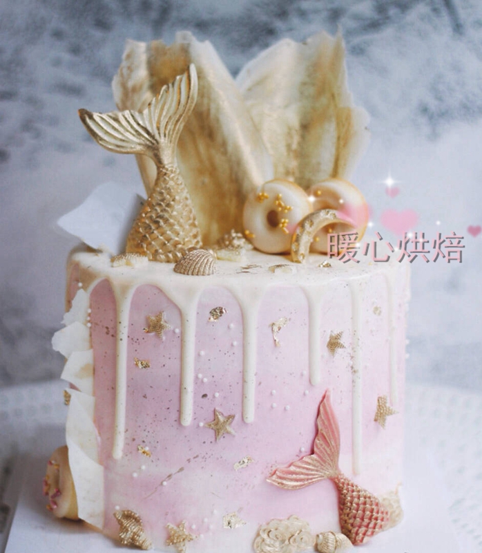 Cupcake trang trí bánh sô cô la fondant Khuôn Pentagram Bánh quế Donut đuôi cá kỹ thuật số Silicone - Tự làm khuôn nướng khuôn bánh dứa