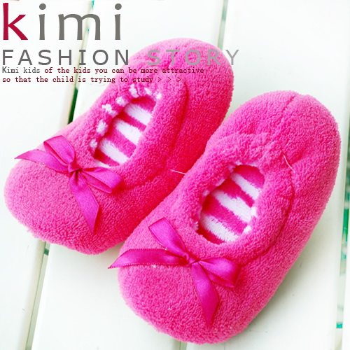 Pantoufles enfants en suède KIMI KIDS pour hiver - Ref 1009900 Image 10