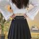 Fat MM elastic short skirt design style skirt