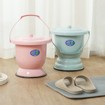 Spittoon urine bucket urine potty urine pot night pot thickened portable household night woman adult pregnant woman childrens bedroom