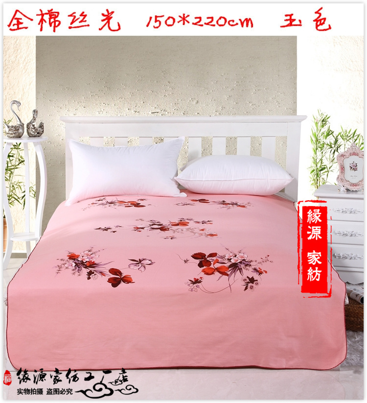 Quốc gia bông cổ điển đầy đủ dòng dày bông đơn dày đôi đơn tấm duy nhất Thượng Hải tờ cũ - Khăn trải giường bộ ga giường cute