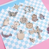 Подвеска, ожерелье, браслет из бисера, аксессуары, 2 карат, с медвежатами, DIY