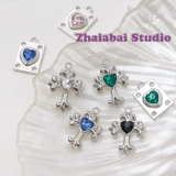 Японское металлическое ожерелье, цепочка, подвеска, бусины, аксессуары, 2 карат, DIY