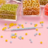 Качественный японский стеклянный плетеный браслет из бисера ручной работы, аксессуары, 10 грамм, DIY