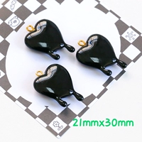 Черная/золотая падающая голова