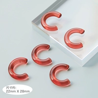 С-образная красная модель