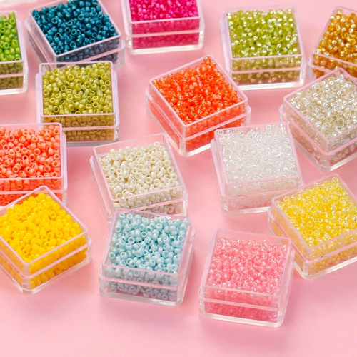 Качественный японский стеклянный плетеный браслет из бисера ручной работы, аксессуары, 10 грамм, DIY