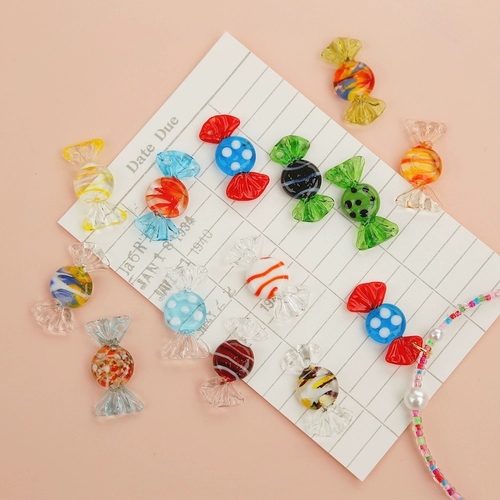 Ретро стеклянные бусины, подвеска, ожерелье, серьги, аксессуары