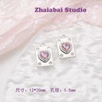 Розовая карта любви