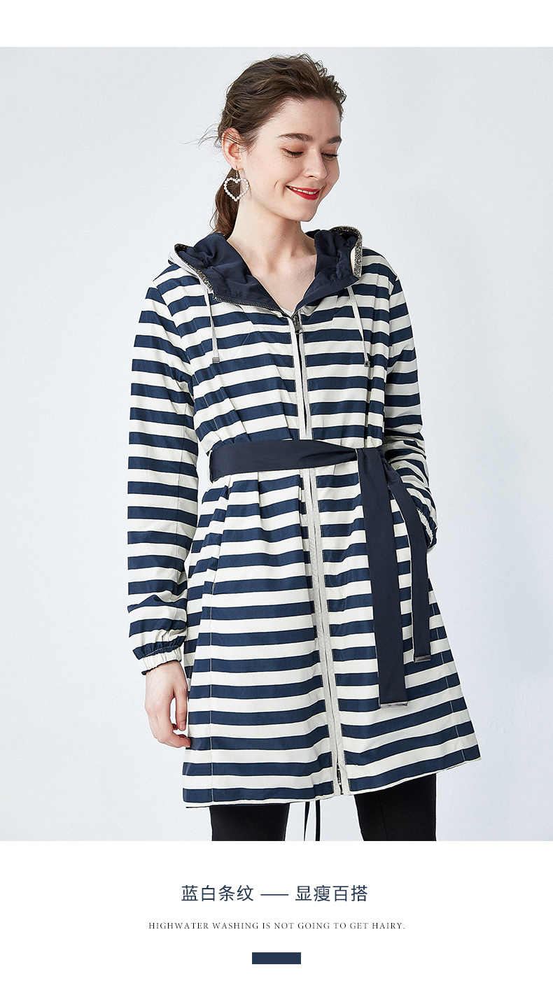 Trench pour femme HAINI  HENNY en Polyester - Ref 3226994 Image 22