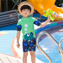 2019 new boys swimming trunks boys swimsuit children swimsuit split swimming trunks suit cartoon bathing suit