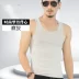 Mùa hè trung niên nam sling áo vest trắng trung niên cotton lỏng áo mồ hôi cũ cha áo gym Lót