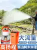 Rechargeable water pump Water pump Agricultural irrigation Household watering vegetable watering artifact watering machine High voltage DC submersible pump