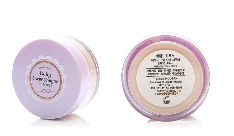 Etude House Baby Sweet Candy Powder Loose Powder 5g Oil Control Makeup Powder Delicate thoáng khí che giấu kéo dài - Quyền lực