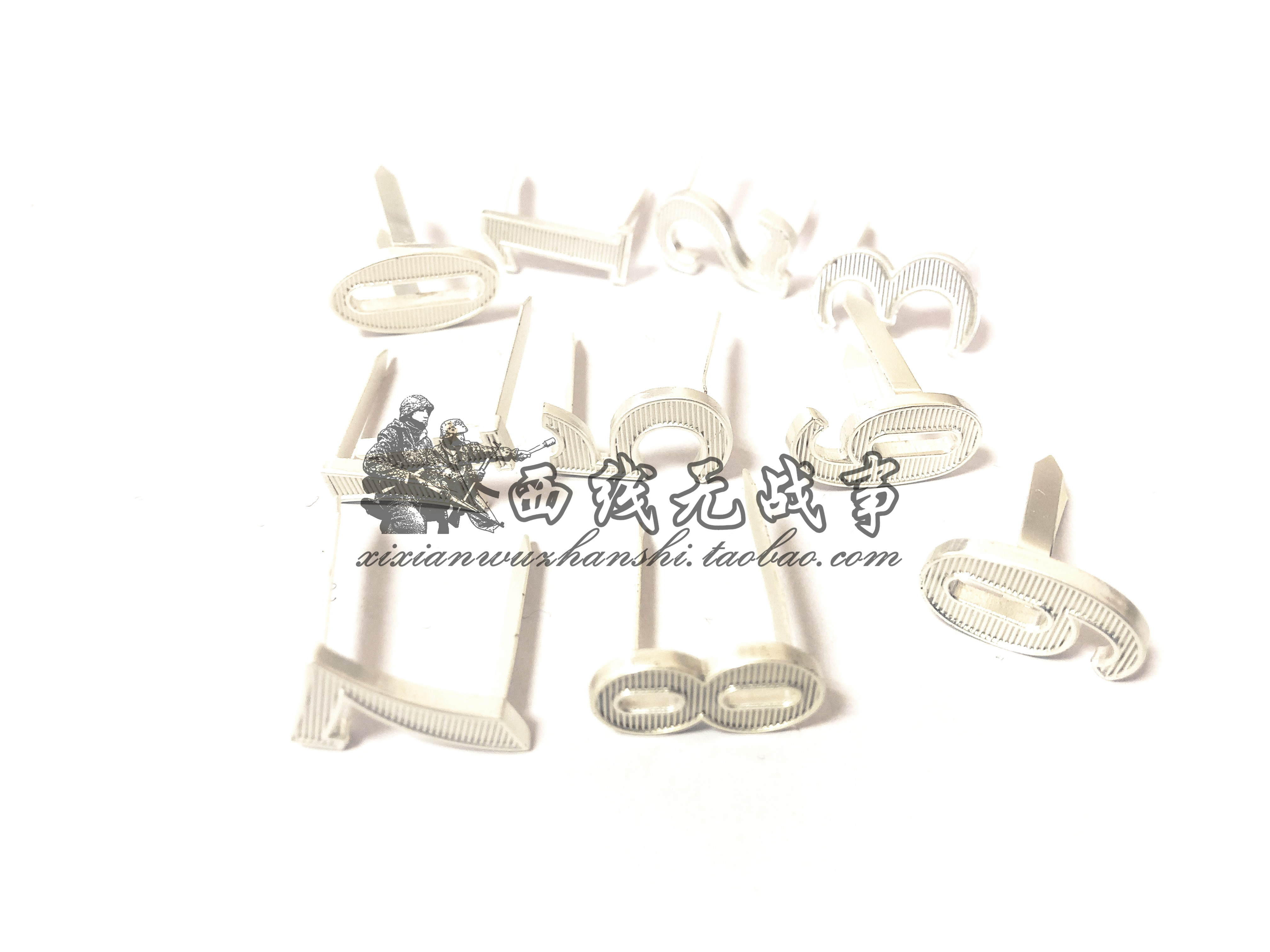 (New Product) German Army Regiment Number of the Digital Shoulder Badge Decorated Sergeant Guan Petty figures