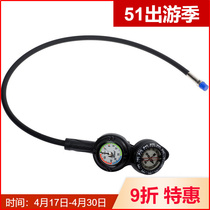 Italian CRESSI CPD3 scuba diving compass pressure gauge depth gauge triple table deep diving equipment