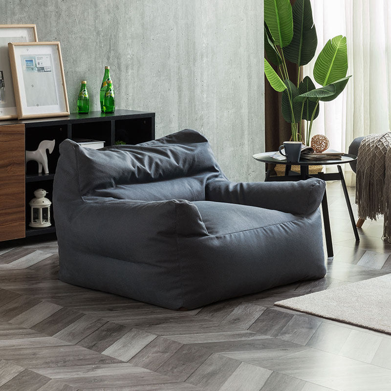 Nordic ins lazy sofa filled bean bag living room bedroom balcony single sofa net red creative small apartment