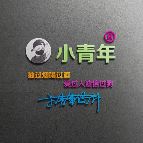 216微信QQ头像签名百家姓氏情侣公会商务男女生PSD源文件素材模板源码