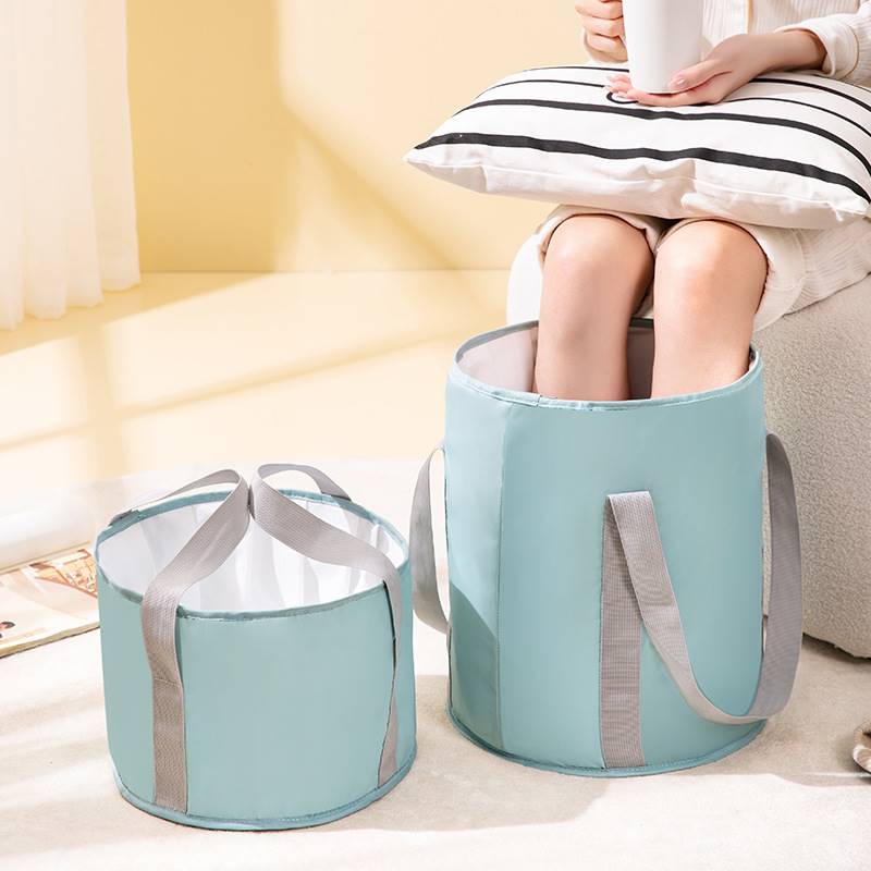 Foldable bubble foot bag high deep through calf Home portable foot bath theorizer wash foot basin insulated bubble footbath constant temperature-Taobao