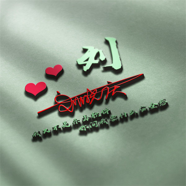 编号32微信签名头像PSD