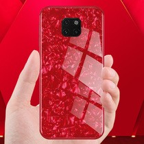 Suitable for Huawei mate20pro mobile phone shell cover female boomer personality girl section mate20 protection shell fashion limited edition mate20por full package upscale glass mete2