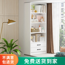 Floating Window Bookcase Small Bookcase Locker Window Holder Window Holder Solid Wood With Pumping Home Dust Resistant Multilayer Placing Cabinet Side Cabinet