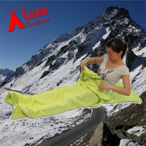 Luxewolf lors new sleeping bag liner liner liner travel travel supplies isolation coated silicon outer bag