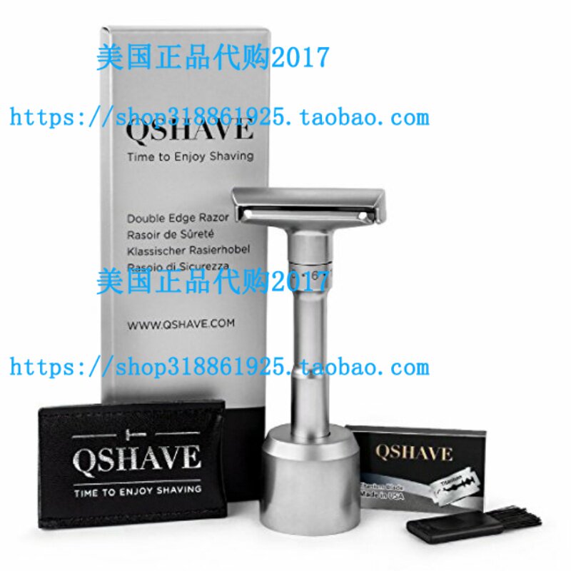 QSHAVE Premium Quality Adjustable Double Edge Safety Razor