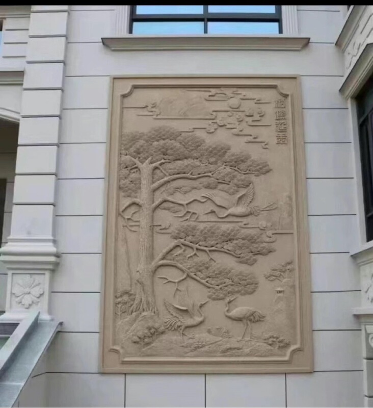 European-Style Eps Relief Villa Exterior Wall Decoration Foam Relief Lines Imitation Sandstone Welcoming Pine Self-Adhesive Foam Ceramics European-Style Eps Relief Villa Exterior Wall Decoration Foam Relief Lines Imitation Sandstone Welcoming Pine Self-Adhesive Foam Ceramics
