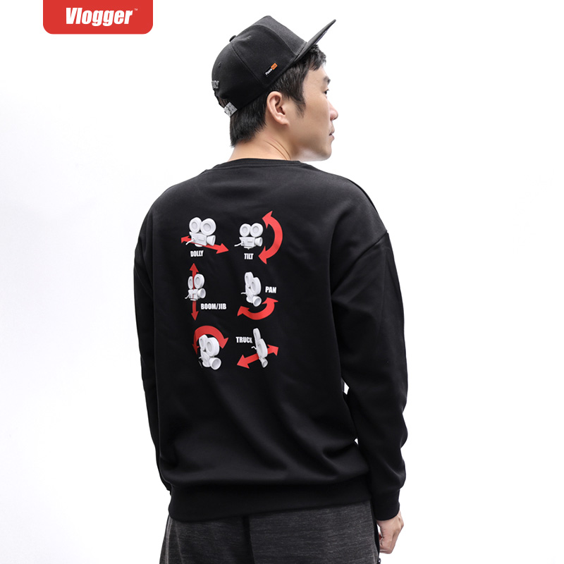 Camera SportGuide Qiudong Guide to Sweater Cover Cap Link Hat Link Head Long Sleeve Current Chen Wenjian