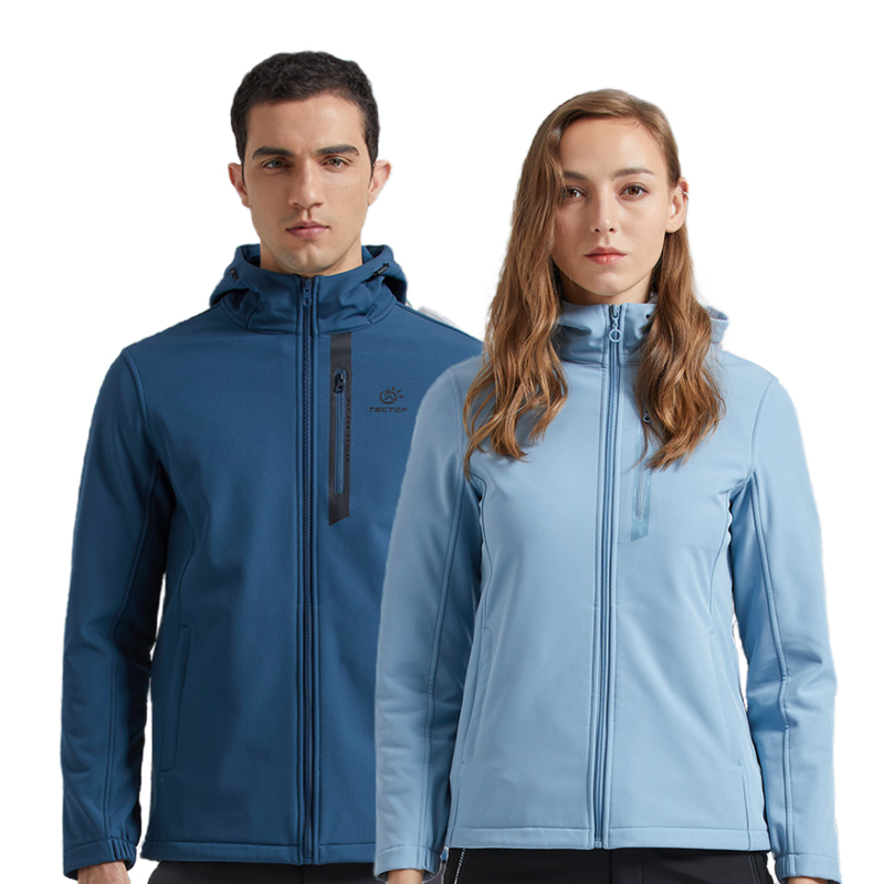 TTECOP Explorings Outdoor autumn winter Lieven cap Cavet soft shell clothes for men and women Windproof Breathable Couple's Warm Jacket 
