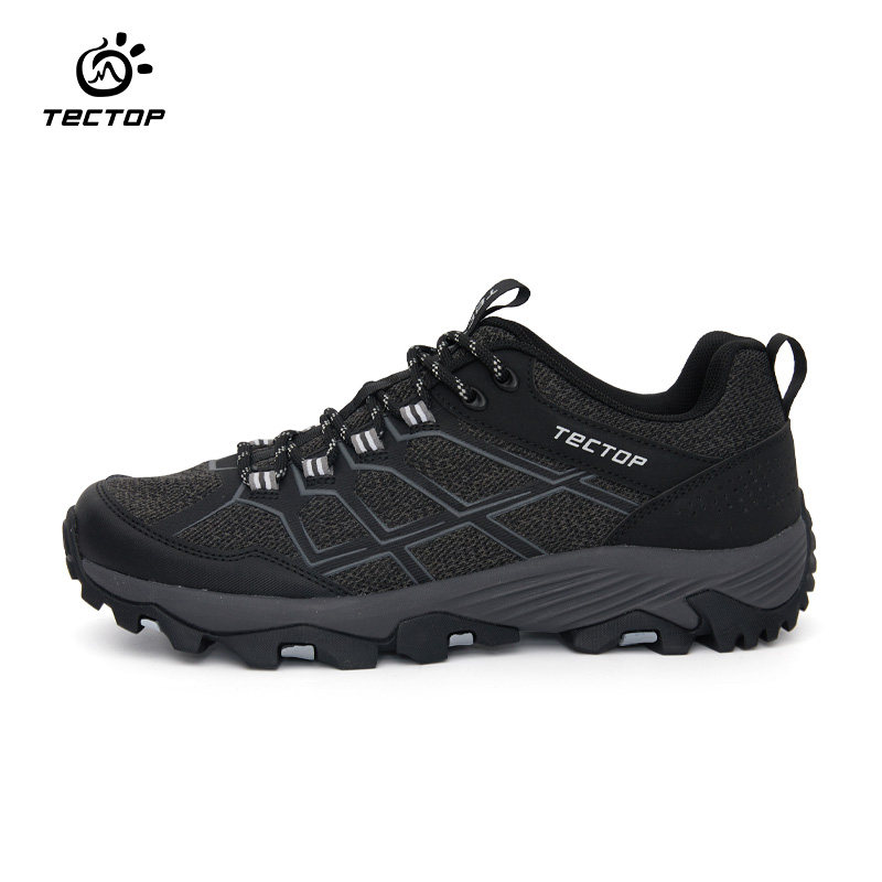 TECTOP explores new outdoor hiking shoes for men and women travel leisure sports mesh breathable mountaineering shoes in spring and summer