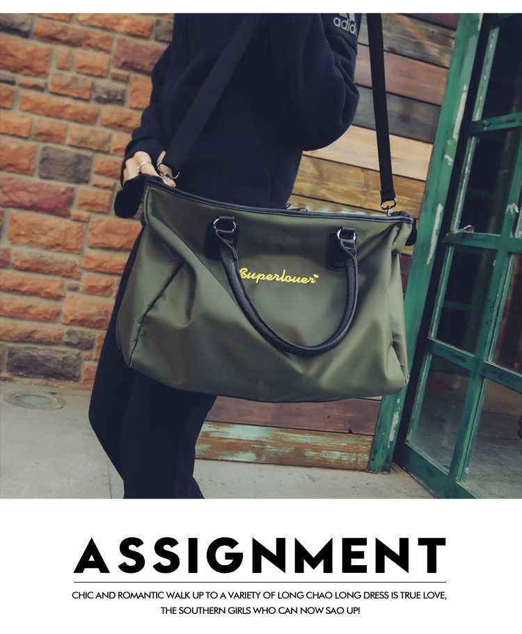 Túi du lịch xách tay nữ túi duffel công suất lớn Hàn Quốc khoảng cách ngắn nam không thấm nước túi hành lý nhỏ túi du lịch túi du lịch túi đựng đồ cá nhân