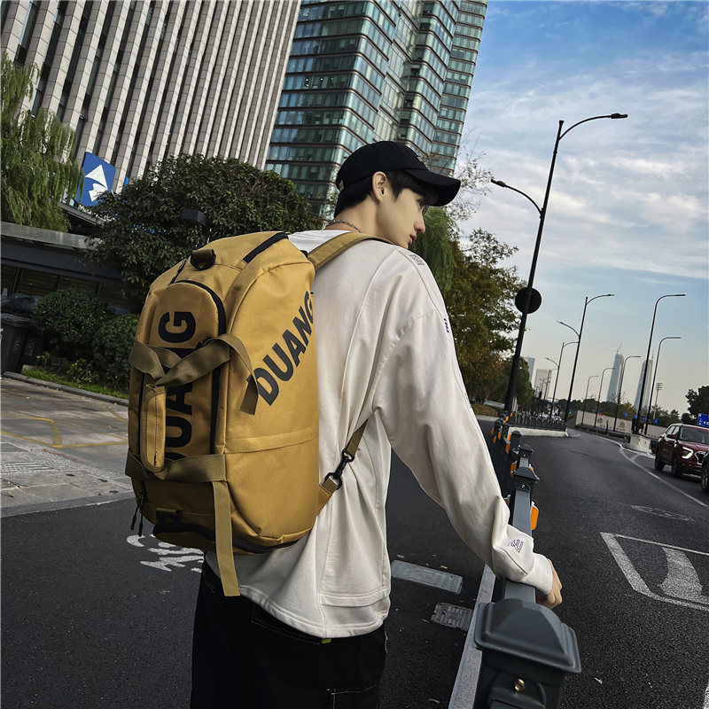 Dry and wet separation shoes and warehouse sports fitness carry out handbag travel bag