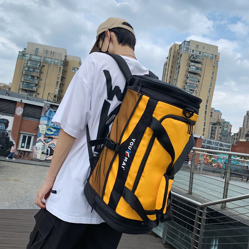 Travel package male large capacity of tourist dry and humid separation sports training fitness package short-distance handbag bag