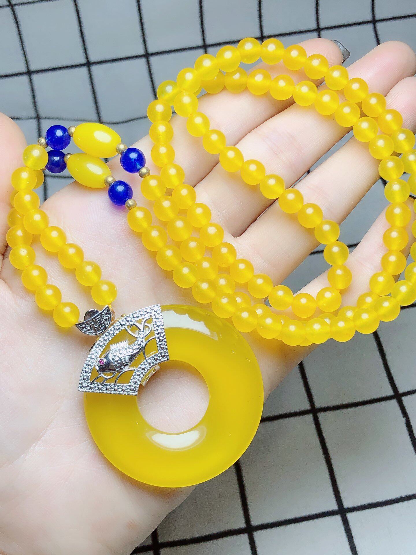 New Autumn and Winter Natural Topa Cord Sweater Chain