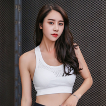 Color sports CXWX seamless hollow shockproof beauty back Quick-drying high elastic fitness underwear Yoga bra running bra