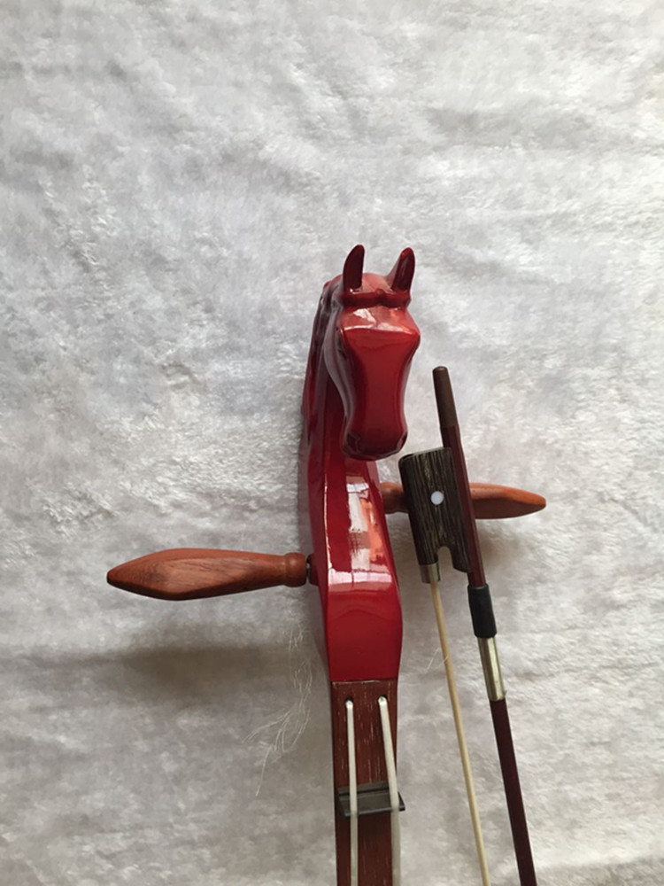 Mông Cổ Matouqin Nhạc cụ Mahogany Fingerboard Matouqin Trình diễn chuyên nghiệp Nhà máy nhạc cụ trực tiếp Phụ kiện giao hàng - Nhạc cụ dân tộc mua cổ cầm