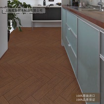 Degao with the same imported cork floor Portugal AMORIM sound insulation elastic formaldehyde-free IC6Z001 deep coffee festival