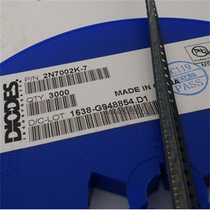 2N7002K-7 2N7002K-7 SOT2N channel enhanced field effect transistor 3DIODES